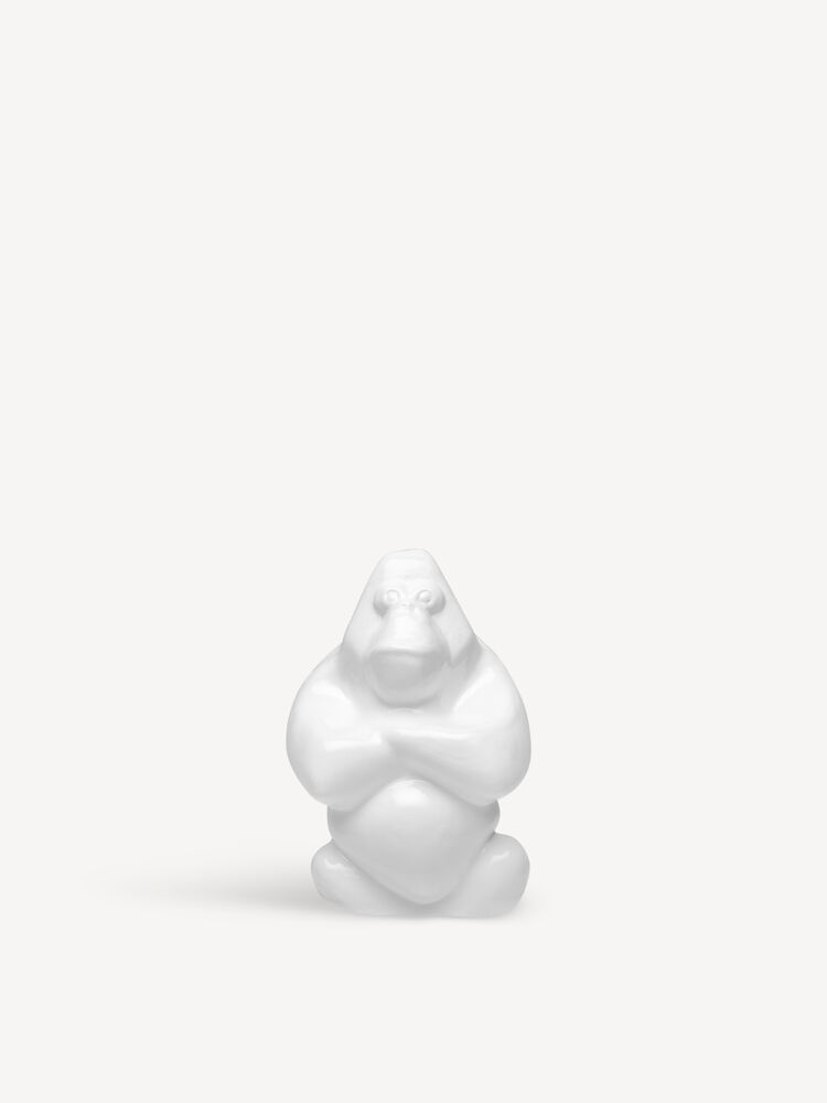 KOSTA BODA Gabba hvid skulptur